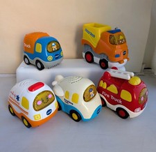 VTech Go Go Smart Wheels Dump Fire Truck Airplane Ambulance Cars Lot 5