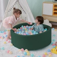 Soft Foam Ball Pit Soft Memory Foam Ball Pit for Toddler Children 35.4" x 11.8"
