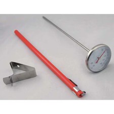 Manufacturer Varies 8" Stem Analog  Pocket Thermometer, -40 Degrees to 160