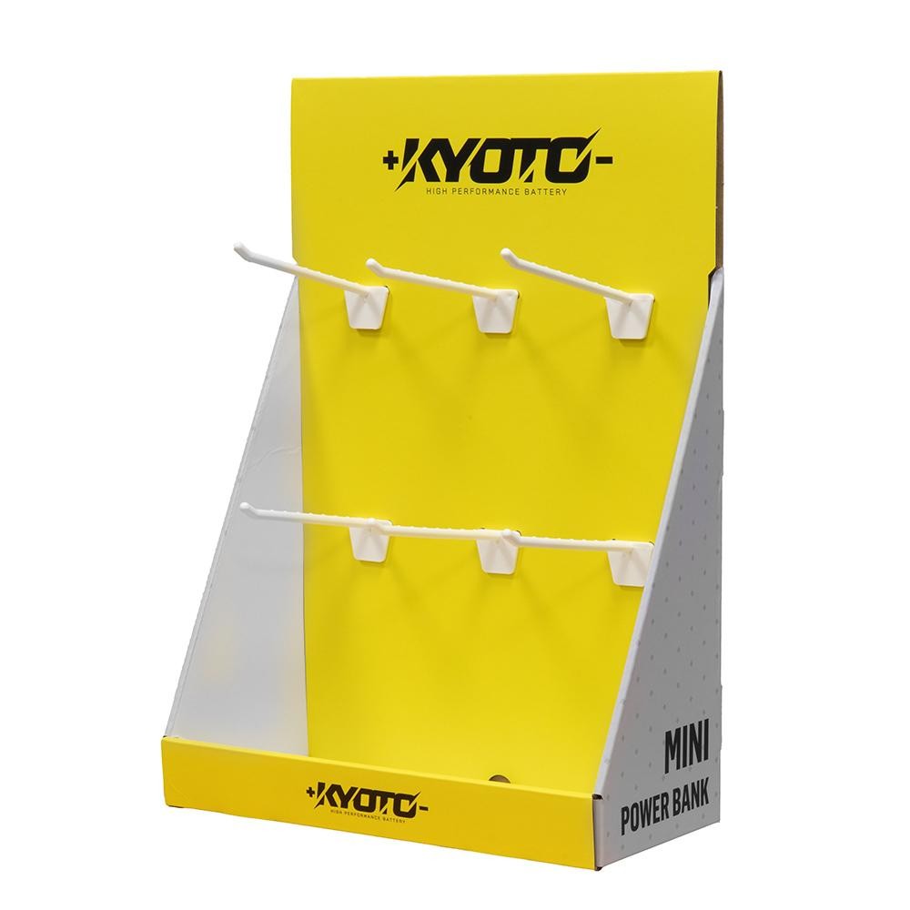 Présentoir powerbank Kyoto chargeur multi-dispositifs pour bureau nomade