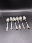 Lancaster by Gorham Sterling Silver Teaspoon 5.7/8 Set 6 Monogram 5.6oz total