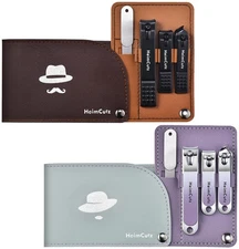 Toenail and Finger Nail Clippers Set: Separate Personal Nail Cutter Set for M...