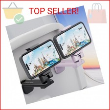 MiiKARE Travel Essentials Airplane Phone Holder, Universal Handsfree Phone Mount