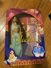 Vintage Mattel 1992  DISNEY'S ALADDIN JASMINE New Box Damaged At Bottom