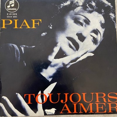 EDITH PIAF: Toujours Aimer (EP Columbia C 41 552 / Mono / NM)