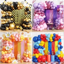 Balloon Arch Kit Balloons Garland Birthday Wedding Party Baby Shower Decor UK