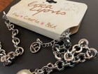 Rare Erica Lyons SIGNED pearl Necklace chunky vintage statement marquise crystal — photo 2