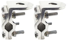 2 Lot ProComm JBC991HX Heavy Duty Double Groove CB Radio Antenna Mirror Mount