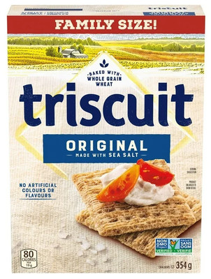 Triscuit Canada Original Family Size Crackers, 354g