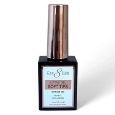 Cre8tion Soft Gel Tip Extend gel Adhesive 0.5 Oz