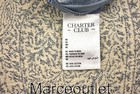 Charter Club Emilia Paisley Cotton QUEEN Duvet Cover & ONE Sham Set Blue Beige — photo 5