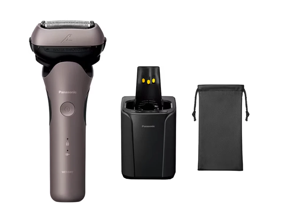 Afeitadora Panasonic LAMDASH ES-L381W-N 3 hojas marrón dorado Foto 2 de 3