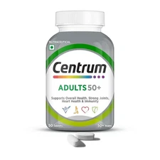 Centrum Adult 50+, World's No.1 Multivitamin with Calcium, Vitamin D3 - 50 Tab