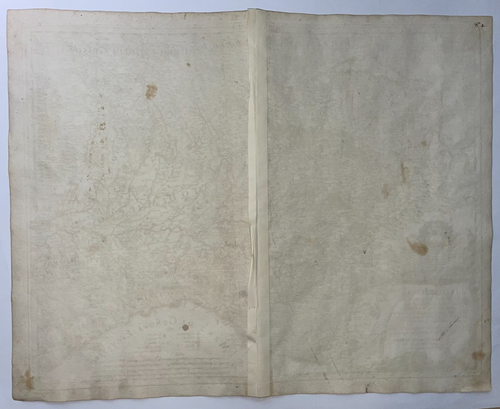 LOMBARDÍA ITALIA 1680 GIACOMO DE ROSSI- DA VIGNOLA MAPA ANTIGUO GRANDE - Imagen 12 de 12