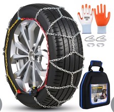 Snow Tire Chains For Cars Suv Pickup Trucks Auto Tightening Fast Install Hkn-130 Snow Tire Chains For Cars Suv Pickup Trucks Auto Tightening Fast Install Hkn-130