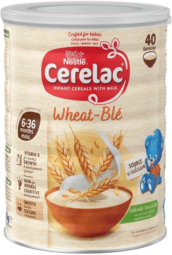 Cerelac Gluten Free Baby Food Nestle CERELAC Baby Cereal With Milk