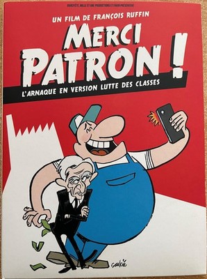 DANKE PATRON! FILM VON FRANCOIS RUFFIN DVD + 2 BOOKLET + L POSTER SEHR GUTER ZUSTAND