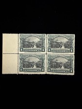 CHILE 1910 Sc.83 Oath Independance Centenary 1c MNH Block of 4