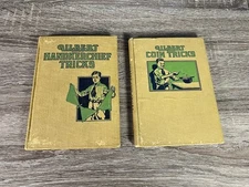 Vintage Pair Of Magic Books by A. C. Gilbert  1920 Rare HTF