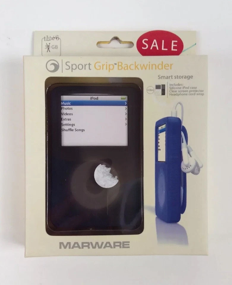Sport Grip Backwinder - Various Colors - For 30 GB 60 GB iPod Video - Image 3 of 4