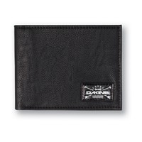 Dakine Mens Wallet - Riggs Coin Wallet - Black, Tri-fold, Purse, Faux Leather Dakine Mens Wallet - Riggs Coin Wallet - Black, Tri-fold, Purse, Faux Leather