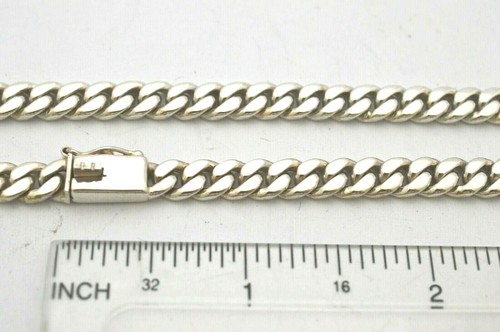 Collar de cadena de plata esterlina 925. 52 gramos, 50 cm, 20" - Imagen 5 de 12