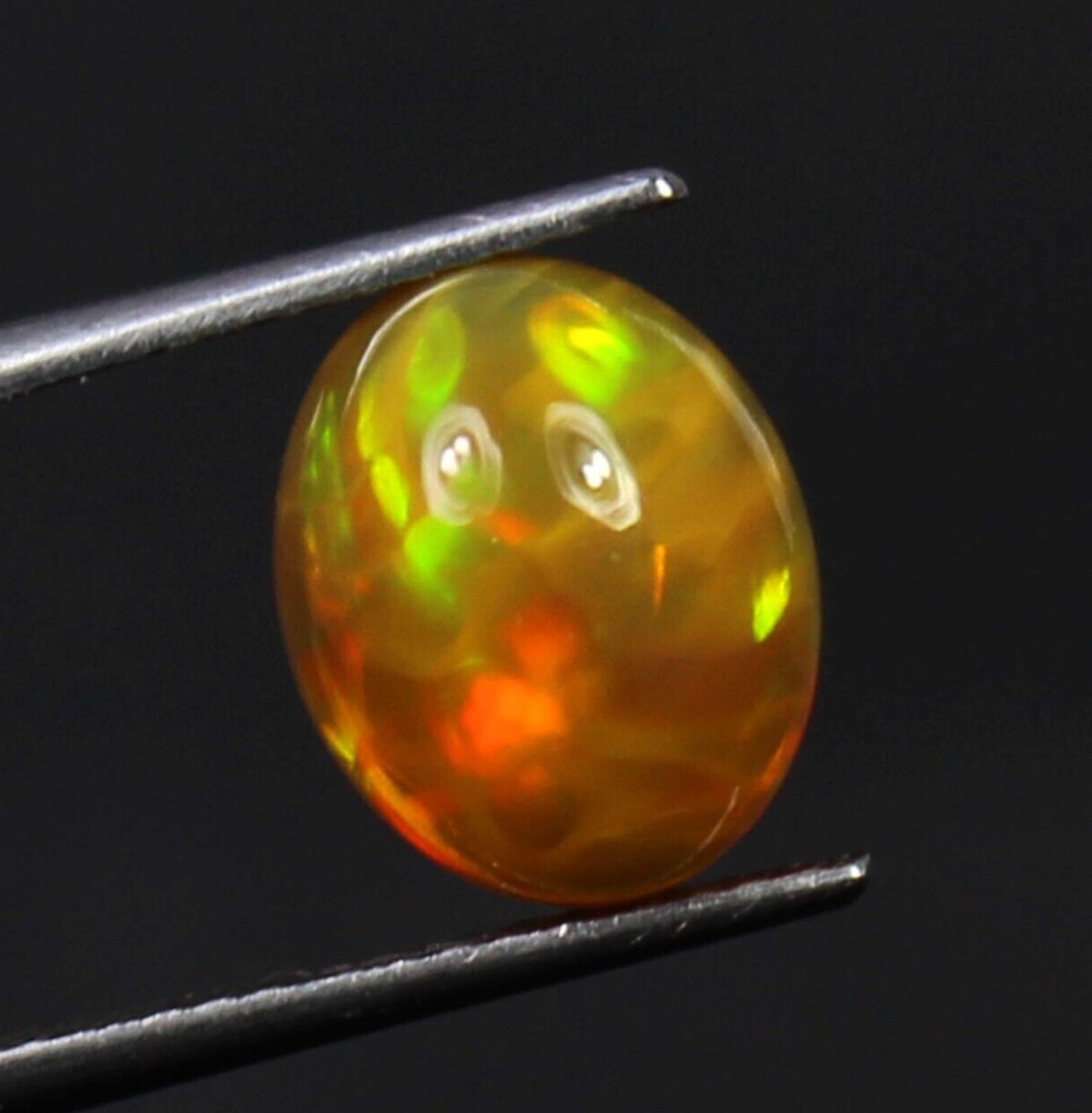 Natural Brown Honeycomb Opal Gemstone Use Jewelry Cabochon Welo Fire Opal 