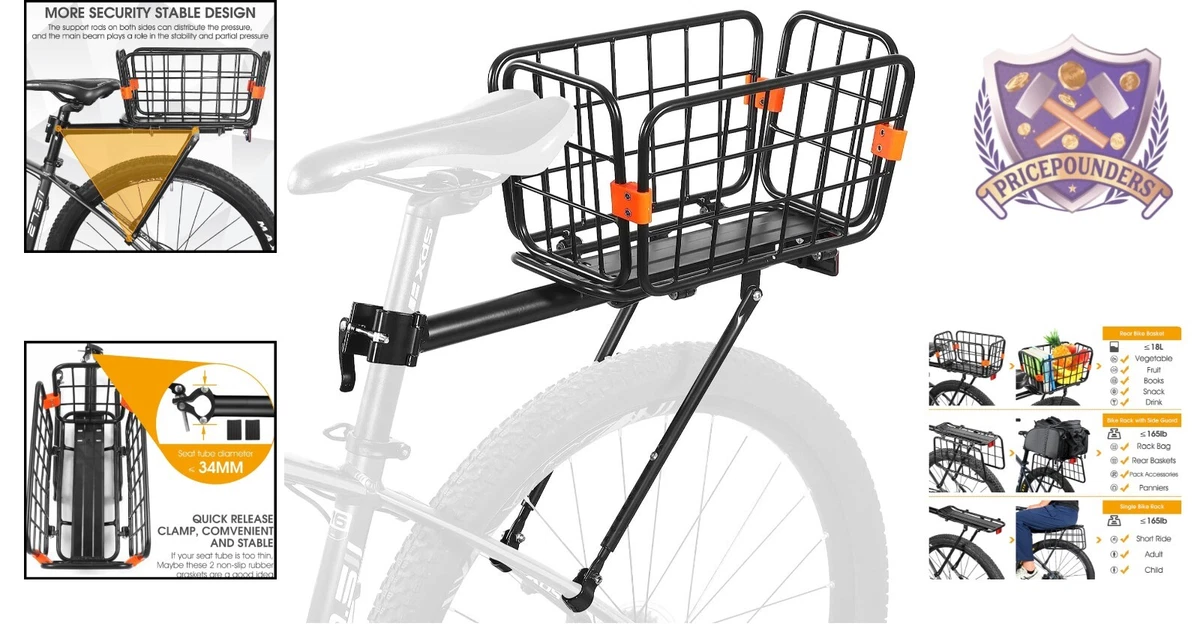 Rear bike rack ebay hot sale
