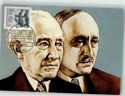 39911759 - 100. Geburtstag der Nobelpreistraeger Max Born u. James Franck