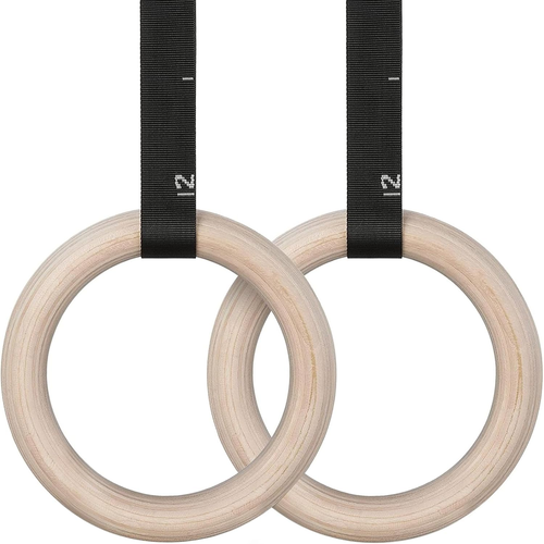 Anelli Da Ginnastica, 32 Mm/ 28 Mm, Anelli Da Ginnastica Olimpica Con Fascia, Ci - Foto 10 di 12