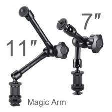 Articulating Magic Arm Super Clip Crab Clamp for Flash LCD Monitor LED Light SLR