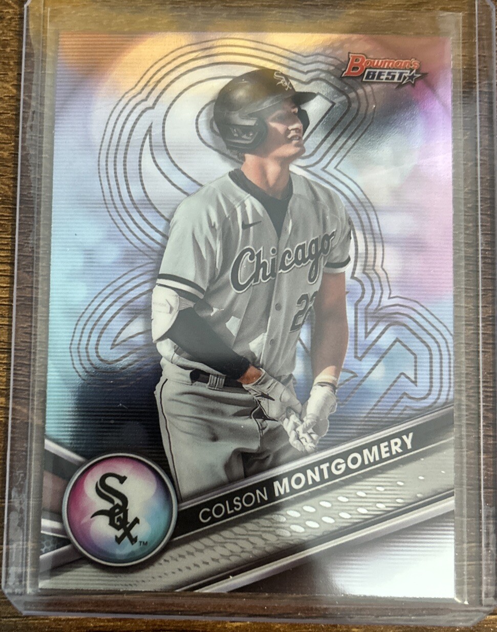 2022 Bowman's Best COLSON MONTGOMERY Top Prospect Base #TP-27 Chicago White Sox