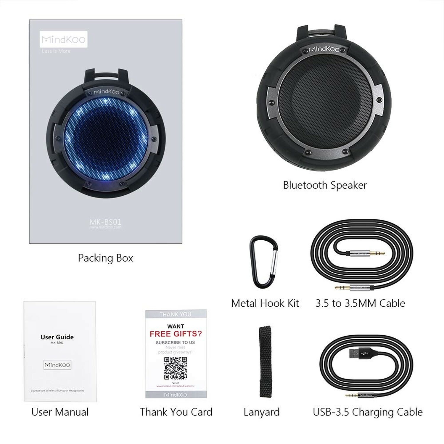 mindkoo bluetooth speaker