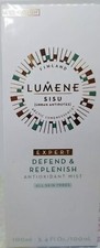 LUMENE SISU Expert Defend & Replenish Antioxidant MIST 3.4oz 100ml NIB