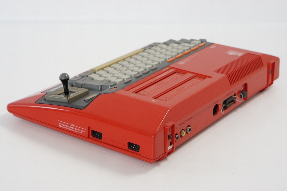 貴重　希少　レア　SONY ホームコンピューター　HB-101 レッド MSX SONY HIT BIT Home Computer HB-101 RED Tested JAPAN Game