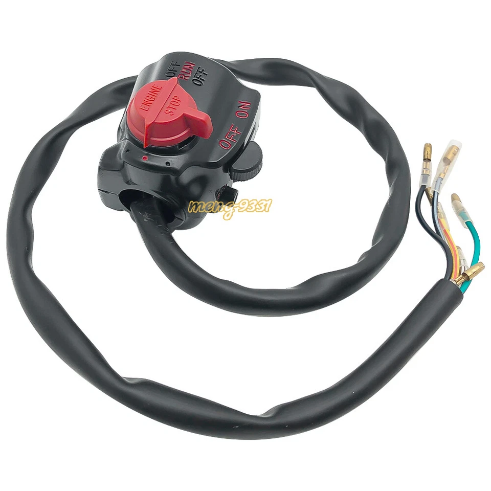 Interruptor de control de parada de arranque derecho para Honda CB750K CB360 CB360G CB550 CB550K Foto 2 de 4