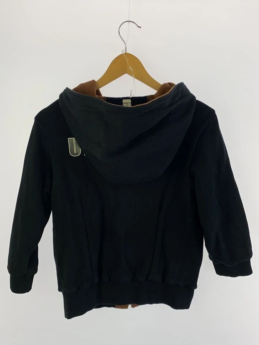 UNDERCOVER Felpa con cappuccio sottocoperta anni 00 reversibile cotone marrone usata