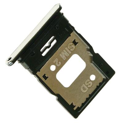 Sim Karten Halter Tray Fach Adapter Schlitten für Xiaomi Mi 11 lite silber