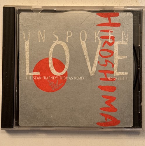 Hiroshima Unspoken Love 4 Track RARE Promo Single