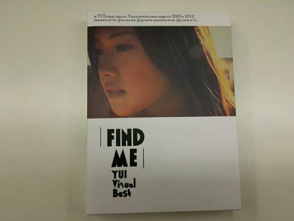 FIND ME YUI Visual Best Limited Edition with DVD from Japan F&frasl;S