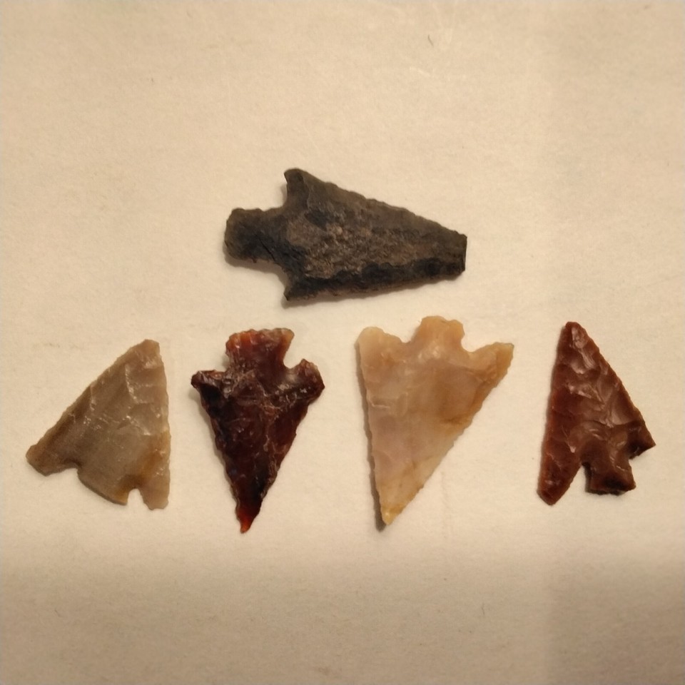 Five Small Columbia River Agate Points eBay