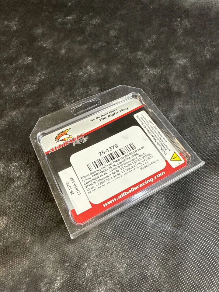 NUEVO ALL BALLS Kit de cojinete de rueda delantera para Honda SUZUKI VICTORIA 25-1379 Foto 2 de 4