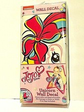 Nickelodeon JoJo Siwa Unicorn Wall Decal Bonus 3D Action New In Package