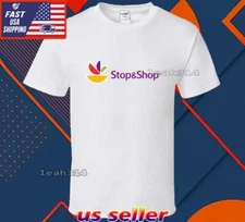 New Shirt Stop & Shop Logo T-Shirt Funny American Usa Unisex Size S-5XL