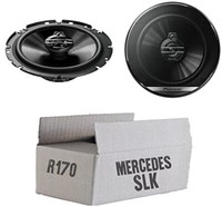 Pioneer Lautsprecher FüR Mercedes SLK R170 Front TüR Koax Boxen Auto Einbauset