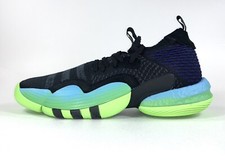 Adidas Trae Young 2 Black/Blue/Green Men's Size 13 Sneakers H06473
