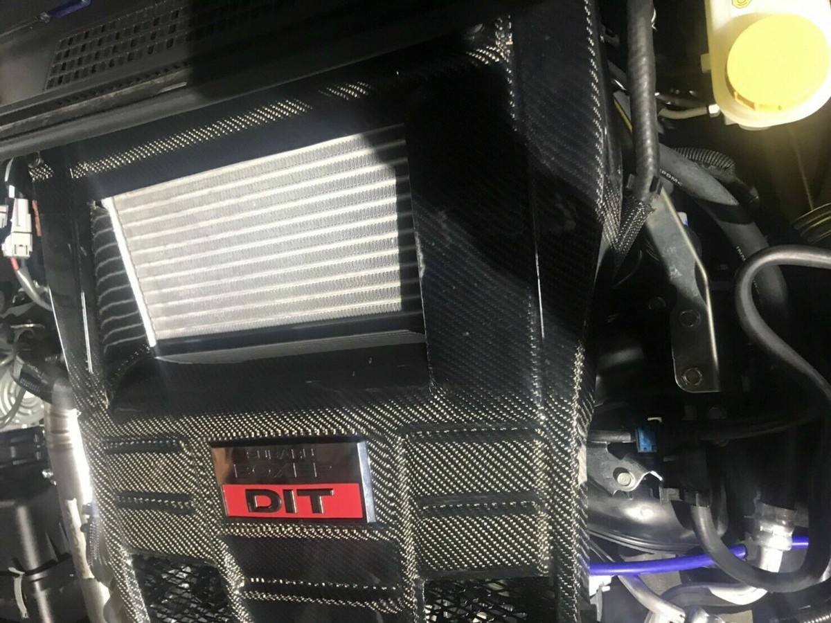 For SUBARU WRX Carbon Fiber AT Replacement Engine Cover | eBay