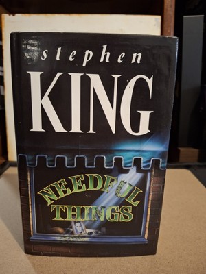 Needful Things von Stephen King Hardcover, 1991 4. Nachdruck 1992