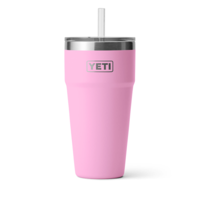 YETI RAMBLER® 26 OZ (769ML) STRAW STACKABLE CUP POWER PINK LIMITED