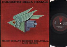 LP MARIO SCHIANO ROBERTO BELLATALLA LINO LIGUORI CONCERTO DELLA STATALE ITA JAZZ